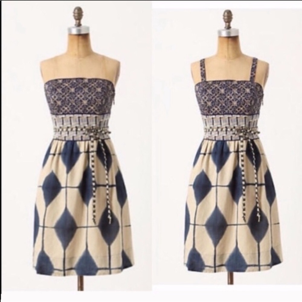 Anthropologie Maeve Magellan Dress. Like new!